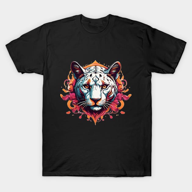 Panther Head T-Shirt by TeeCent